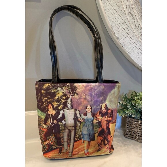 Vintage Hand Bag Wizard of Oz Collectible  w/ Dorothy Shoulder Purse Tote - Picture 1 of 12